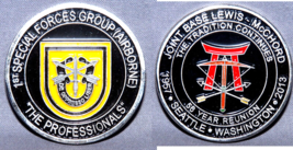 1st SPECIAL FORCES GROUP 56h YEAR REUNION JT. BASE LEWIS MACORD 2016 CHA... - £43.36 GBP
