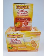 Emergen-C Immune Support Vitamin C Tangerine &amp; Orange 40 packs total powder - £27.48 GBP