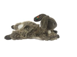 Walmart Bunny Rabbit 15 inch w Carrot on Ear Lying Down Plush Stuffed An... - £23.31 GBP