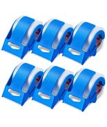 Clear Packing Tape 6 Rolls 25 Yards Clear Shipping Tape with Dispenser 2... - $452.29 MXN