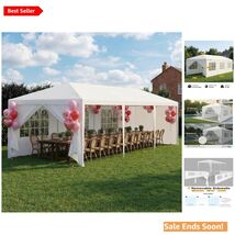 Versatile 10x30 FT Outdoor Canopy Tent with Easy Assembly and Removable ... - $261.31