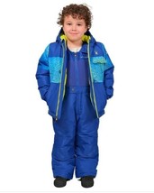Spyder Boys Girls Snowsuit Blue 2-Piece Jacket Bib Pants Water-Resistant - $83.63 CAD