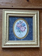 Lot Of Mini Print Of Pink Flower Bouquet Reflections Of Kindness &amp; Heartfelt Exp - £7.47 GBP