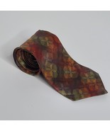 JHANE BARNES Mens 100% Silk Neck Tie Designer Geometric Abstract - £13.45 GBP