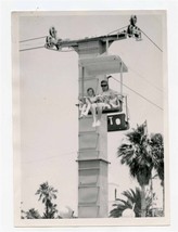 San Diego Fair Cable Car Ride Photo 1969 California  - £17.13 GBP