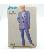 Vintage Simplicity 7338 Womens Suit Sewing Pattern Size N (10/12/14) Top... - £6.98 GBP