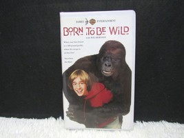 1995 Born To Be Wild, Warner Brothers, Clamshell Case, VHS Tape - £4.52 GBP