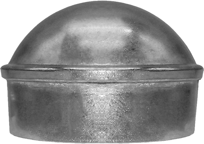 4" Chain Link Fence Post Cap - Use for 4" outside Diameter Post/Pipe - Aluminum  Item image 6