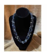 Vintage NY &amp; Company Multistrand Beaded Choker - $18.81