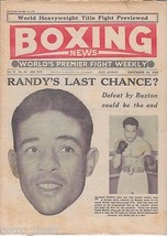 Boxing News Great Britain Magazine November 16 1956 Randy Turpin Volume 12 No 46 - £19.62 GBP