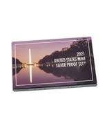 2021 US Mint Silver Proof Set in Original Box w/ CoA - $236.95 CAD