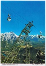 British Columbia BC Postcard Sulphur Mountain Gondola Lift - $2.96