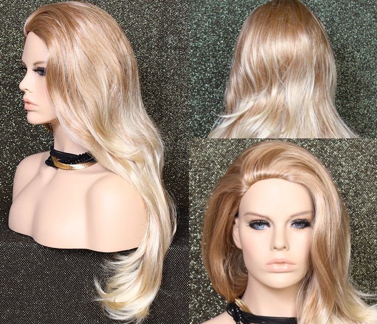 3/4 Wig Fall or Full Wig duel Funtion no permanent parting Can use Headb... - $69.96