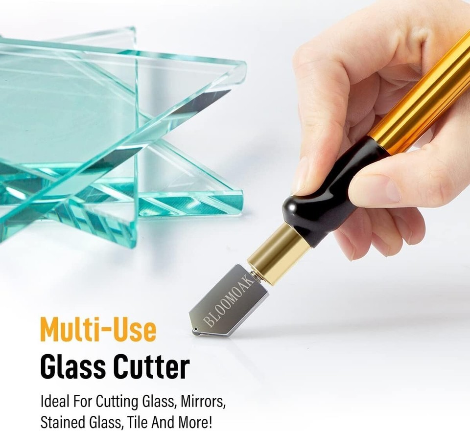 Diamond Glass Cutter with Round Handle - 24" Heavy-Duty Tool for Precision Cuts Item image 8