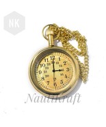 Vintage  Pocket Watch with Chain Elegant 46mm Victorian(Pack Of 10) Pock... - £60.77 GBP