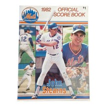 New York Mets 1982 Official Score Book John Stearns - £8.79 GBP