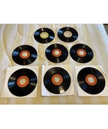 Set Of 8 Seeburg 1000 BMS Basic And Industrial 16 2/3 RPM Records - $1,391.96 MXN