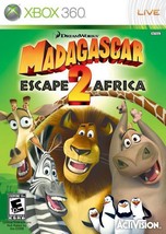 Madagascar Escape 2 Africa - Microsoft Xbox 360 X360 Video Game  - £22.74 GBP