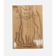 Hero Arts Design Prints H1468 Kitty Cat Wooden Stamp - $8.59