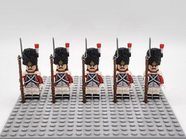 Swiss 4th Line Infantry Grenadiers Swiss Army Napoleonic Wars 5pcs Minifigures - £11.44 GBP