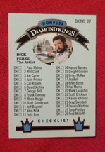 1992 Donruss Diamond Kings Dick Perez #DK-27 Free Shipping - £1.57 GBP