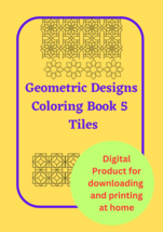 Coloring Book for instant download. Print at home. Stress relief, anxiet... - £1.57 GBP