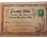 1913 Souvenir Folder of Camp Douglas Wisconsin WI L7 - $15.79