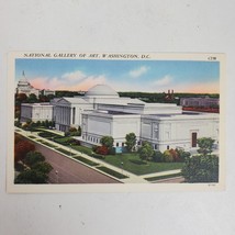 Vintage 1950s Natl Gallery of Art Washington DC Postcard Ephemera New Old Stock - £10.11 GBP