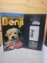 Benji 25th Anniversary (VHS, Collector&#39;s Edition) Joe Camp Children Family  - £2.56 GBP