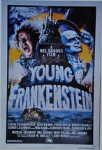 MEL BROOKS - YOUNG FRANKENSTEIN Signed Movie Poster 27&quot;x 40&quot; w/COA - £463.32 GBP