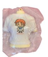 One Piece Nami Soft Plush Keychain Squishy Figure 7cm Anime Collectible - $374.82 MXN