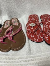 2 Pairs New Sandals Size 9. - £13.23 GBP