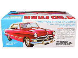 Skill 2 Model Kit 1950 Ford Convertible &quot;Street Rods&quot; 3-in-1 Kit 1/25 Scale Mode - £42.54 GBP