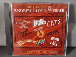The Very Best Of Andrew Lloyd Webber The Broadway Collection Music CD 1996 Cats - £6.15 GBP