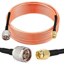 SMA Male to N Male Cable 15ft RG316 SMA to N Cable 50 Ohm for WiFi Router GPS Re - £39.59 GBP