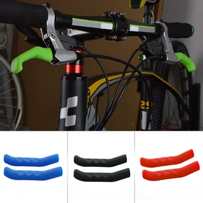 Sporting 2Pcs Universal Silicone Gel Brake Handle Lever Cover Bike Cycling Prote - £23.84 GBP