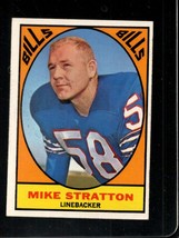 1967 Topps #29 Mike Stratton Ex Bills (Wax) *X50131 - £4.30 GBP