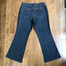 Venezia Flare Bootcut Jeans Womens 16 Average Relaxed Stretch Denim Pants 36x31 - £10.89 GBP