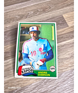 1981 Andre Dawson Baseball Card Topps No 125 - $16.50