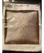 Cathy Needlecraft Candlewickery CW HEARTS 7803 Pillow Kit New Sealed - £7.19 GBP