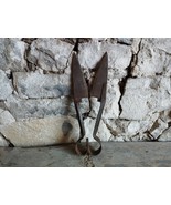 Antique Primitive Old Iron Forged Wrought Scissors For Shear Sheep Farmi... - $747.31 MXN
