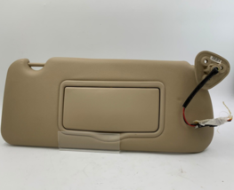 2004-2009 Cadillac SRX Passenger Sun Visor Sunvisor Tan Illuminated F01B09040 - $35.99