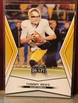 2014 Leaf Draft Tommy Rees #57 Gold Parallel  Notre Dame Fighting Irish - £1.98 GBP