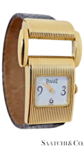 Piaget Protocole Gold Women&#39;s Yellow Gold Bracelet Watch - 5221 - $3,791.21