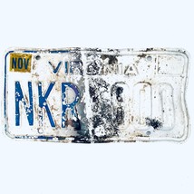  United States Virginia Base Passenger License Plate NKR 800 - £13.13 GBP