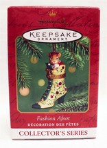 VINTAGE 2001 Hallmark Keepsake Christmas Ornament Fashion Afoot Mouse - £11.86 GBP