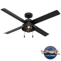 Hunter Fan 3009346 52 in. Spring Mill LED Indoor &amp; Outdoor Ceiling Fan, ... - £249.76 GBP