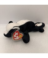 Vintage Original Ty Beanie Babies Stinky The Skunk Plush Toy In Protecti... - £3.13 GBP