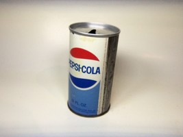 1970&#39;S Era Steel Pepsi Can Pull Tab Type 12 Fl Oz Empty - £12.01 GBP