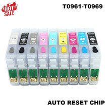 Refillable Ink Cartridge T0961-T0969 for Epson Stylus Photo R2880 ARC chip - £33.35 GBP